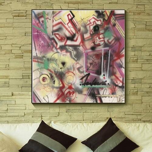 American Style Modern Abstract Oil Painting Home Decoration Art Canvas HD Print Living Room Wall Picture Unframed