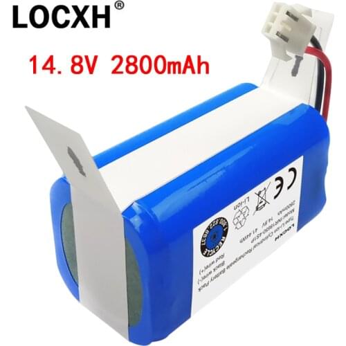 14.8V 2800mAh Li-ion Replacement battery for Ecovacs Deebot N79S DN622 Eufy RoboVac 11 11S MAX 30 12 15C 35C Conga Excellence950