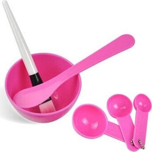 DIY Facial Mask Tools Kit Bowl Brush Spoon Stick Meter Set Homemade Makeup Beauty Tool DIY Random Color