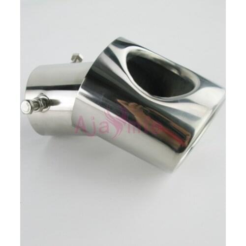 #304 Stainless Steel Accessories For Peugeot 206 CITROEN C2 Exhaust Muffler Tip Pipe EndCar Styling