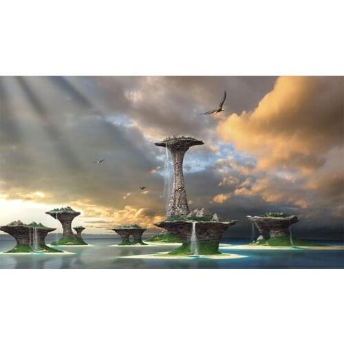 Full Round drill 5D DIY Diamond embroidery Landscape Eagle Man Diamond Painting Cross Stitch Rhinestone Mosaic decoration