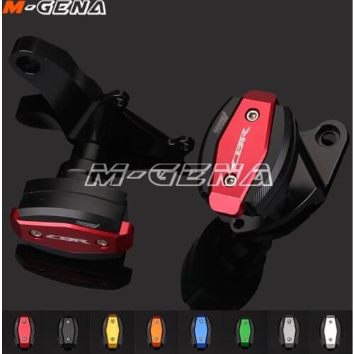 Motorcycle CNC Crash Pad Frame Slider Protection Guard For CBR500 R CBR500R CBR 500R 2013 2014 2015 13 14 15