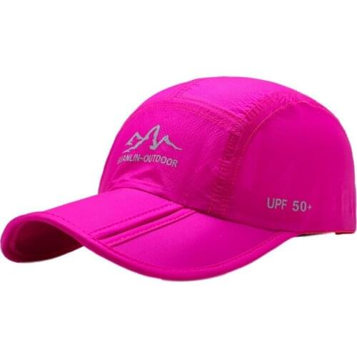 1PC Mesh Cap Men Women Folding Sunshade Quick Dry Breathable Waterproof Adjustable Hats Outdoor Accessories