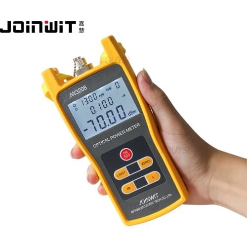 Joinwit JW3208A/JW3208C Fiber Optic Power Meter with SC/FC Connectors -70~+3dBm or -50+26dBm