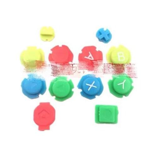 1set made in china for nintendo switch ns console joy-con colorful button keypad