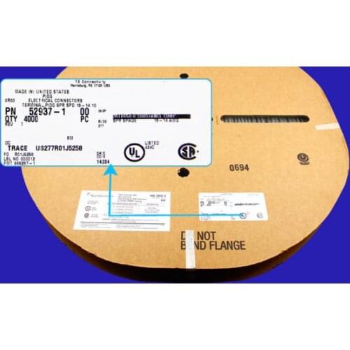 52937-1 TYCO terminals TE terminals AMP TERMINALS connectors terminals 100% new and original parts