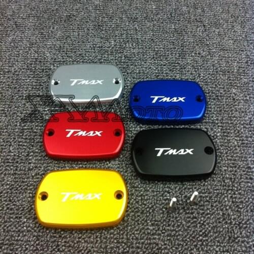 Black Color Motorcycle accessories Motorbike Brake Fluid Tank Cap Cover For YAMAHA TMax 500 TMax 530