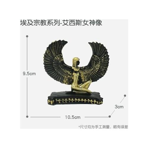Isis The God Of Fertility In Ancient Egypt Statue Creative Resin Crafts Tourism Souvenir Gifts Collection Home Decortion