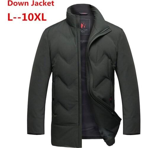 Plus 10XL 8XL 6XL Winter Lightweight Thin 90% White Duck Down Jacket Men Casual Ultralight Male Feather Jackets Coat Ultra Light