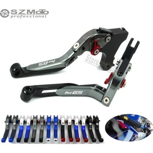 For BMW F800GS F800 GS Adventure 2008-2018 2013 Motorcycle Accessories Folding Extendable Adjustable Brakes Clutch Levers CNC