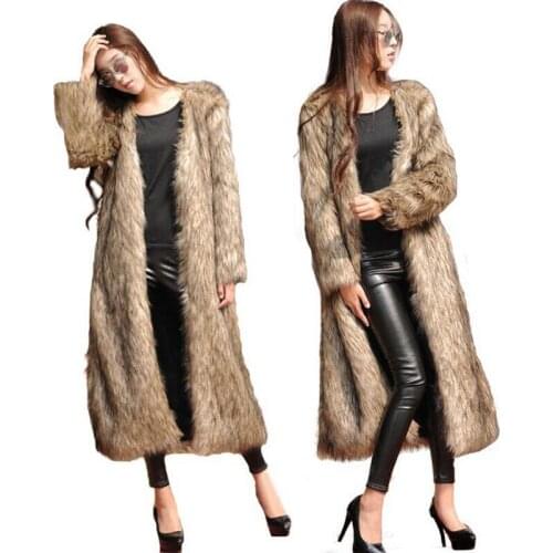 Длинные шубы SZOLWY China At AliExpress