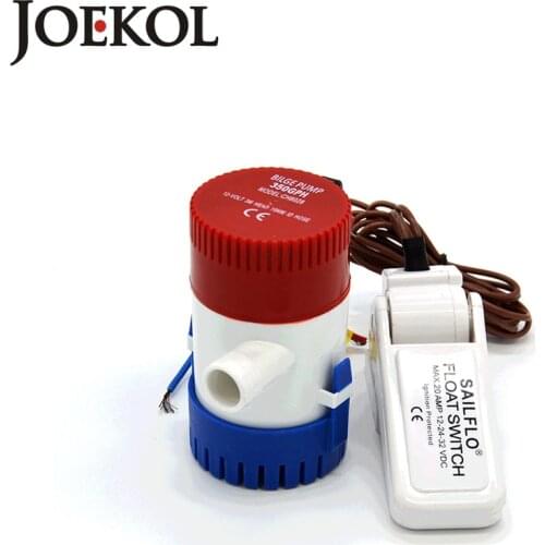 High-quality bilge pump with bilge float switch set 12v/24v 500GPH electric pump for boats,submersible boat water pump