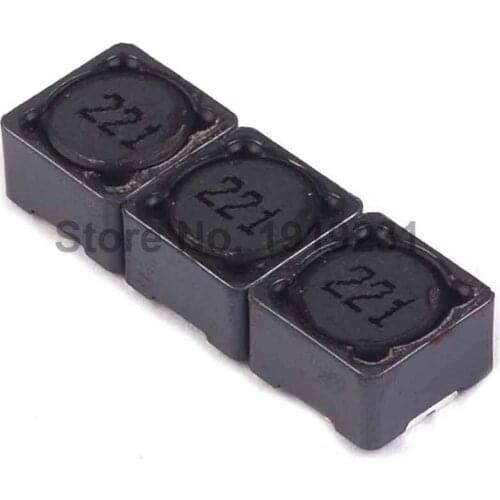20PCS 12*12*7 220UH 221 SMD Power Inductor