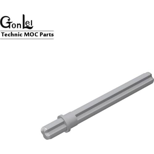 20Pcs/Lot High-Tech Axle 5.5 with Stop [Flat Short End] 32209 59426 MOC Building Block Bricks Parts DIY Toys For Kids Gifts