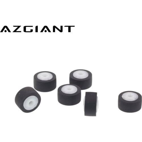 6pcs 13x8x2mm Cartridge Audio Radio Movement roller tape recorder Pressure cassette tape recorder Belt Pulley for SONY player