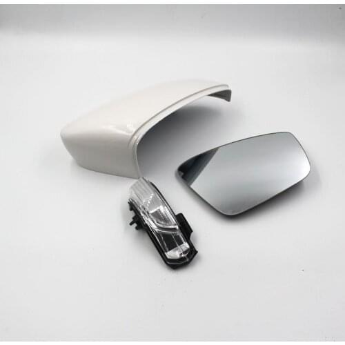For Fabia 2015-2019 Reversing mirror turn signal Outside the rear view mirror Mirror glass