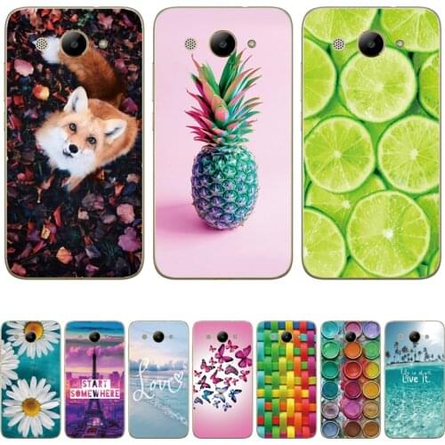 For Huawei Y3 2017 Case Soft Silicone Bumper for Huawei Y3 2017 CRO-L22 Back Cover 5.0'' TPU Y 3 2017 Phone Case Coque Para Capa