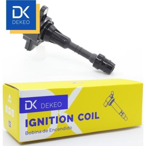 DEKEO Ignition Coils For Nissan ALTIMA (L31) 2.5L QR25DE X-TRAIL (T30) 2.5L QR25DE TEANA (J31) 2.0L QR20 22448-8H315