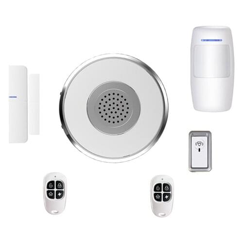 Tuya smart home security set kit door and window PIR sensor doorbell multi-function gateway