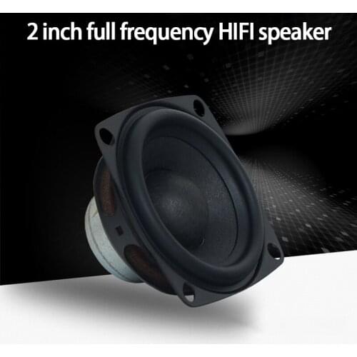 KYYSLB SQ-201S 5-15W 4-8 Ohm 2 Inch Full Range Speaker High School Bass Fever Speaker HIFI Unit Computer TV Bluetooth Audio