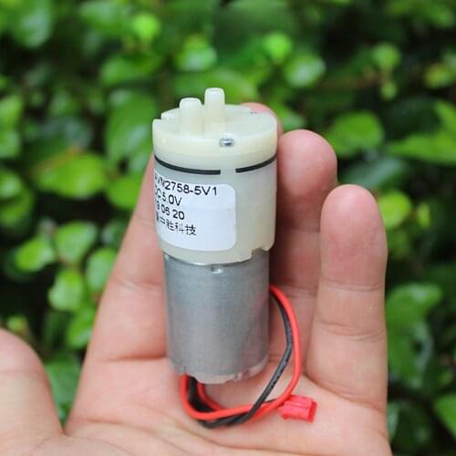 Micro Vacuum Pump Carbon Brush 370 Air Pump Breast Pump DC 3V 5V 6V Large Flow Aquarium Oxygen Air Pump for DIY Sphygmomanometer