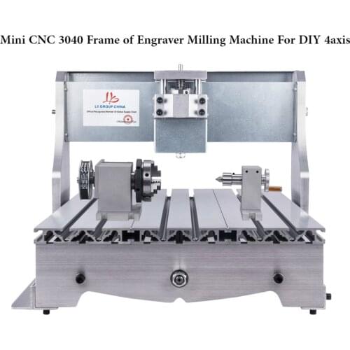 Mini CNC Router Frame 3040 of Engraver Milling Machine for DIY 3040 4axis,also have 3020/6040/6090 size