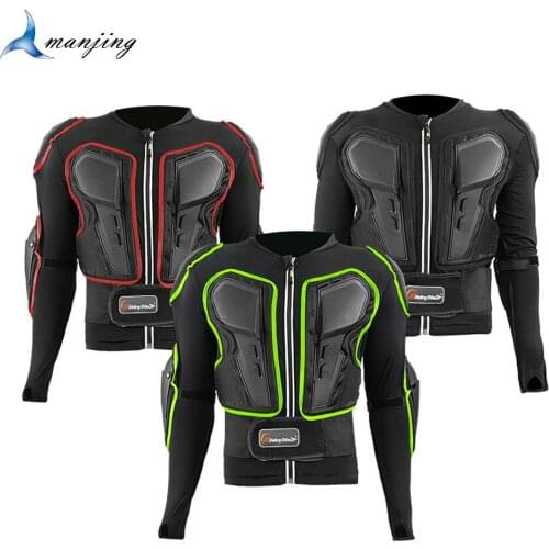 Motorcycle armor Cross-country Racing Riding Protection Outdoor sports breathable Reflective jacket Three colors