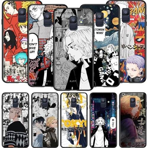 Tokyo Avengers For Samsung Galaxy A8 A9 A7 A750 A6 A5 A3 A6S A8S Star Plus 2016 2017 2018 Black Soft Phone Case