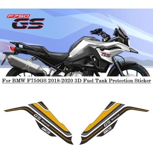 3D Fuel Tank Sticker for BMW F750 GS F750GS F850 GS F850GS 2018-2020 Motorcycle Accessories Tank stickers