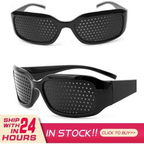 Vision Care Pin Hole Glasses Ophthalmology Correction Enhancer Glasses Anti-fatigue Glasses PC Screen Laptop Eye Protection