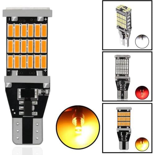 One one sell) T15 45SMD decoding highlight car LED modified reversing lights T15 4014 45SMD W16W
