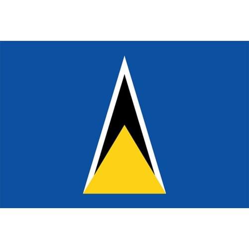 Saint Lucia Flag Yehoy hanging 90*150cm For Decoration