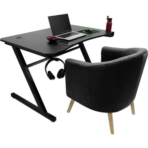 E-sports Game Table With Cup Holder Headphone Holder Z Type Tilt For Bedroom Living Room Office Studio Modern Simple Design HWC
