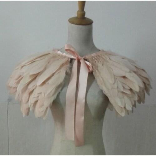 Handmade gorgeous feather cape #FC594