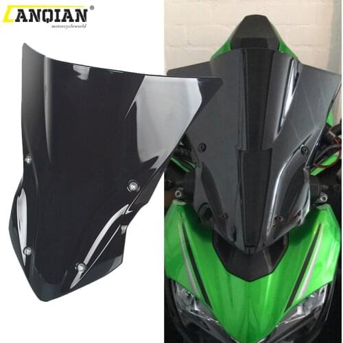 For Kawasaki Z900 2017 2018 2019 Motorcycle Windshield Windscreen Windproof Z 900 Windscreens Wind Deflectors Screen Accessories