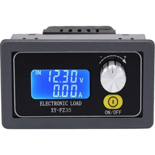 XY-FZ35 Adjust Constant Current Electronic Load 1.5v~25v 5A 35W Battery Tester Discharge Capacity Meter With TTL Communication