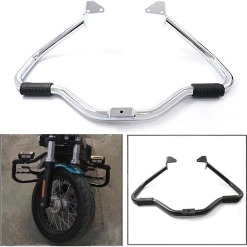 Motorcycle Engine Guard Crash Bars Bumper Protector For Harley Dyna Street Bob FXDB Fat Bob FXDF Low Rider Super Glide 2006-2017