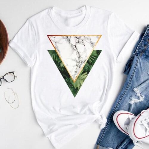 Women Graphic Cartoon Cute New Aesthetic 2021 Beach Short Sleeve Summer Fashion Print Female Clothes Tops Tees Tshirt T-Shirt
