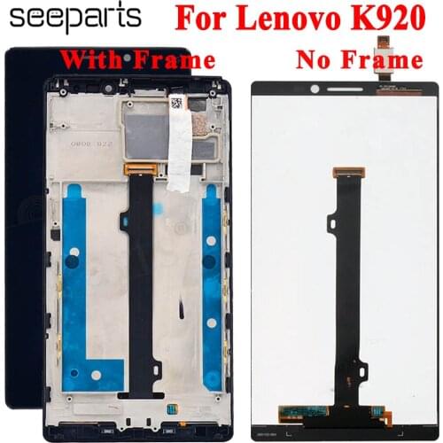 For 6.0" Lenovo Vibe Z2 Pro LCD K920 LCD Display Touch Screen Digitizer Assembly For Lenovo K920 LCD Display Replacement