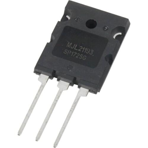 2pcs / 1lot MJL21193 TO-3PL audio power amplifier pairing tube MJL21193 power transistor triode