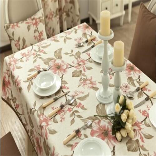 Free Shipping 17 High Quality Many Flower Tablecloth Coffee Tea Natural Cup Mat Dinning Decorate Gift Blanket Antependium