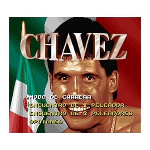 Chavez NTSC Version 16 Bit 46 Pin Big Gray Game Card For USA Game Players