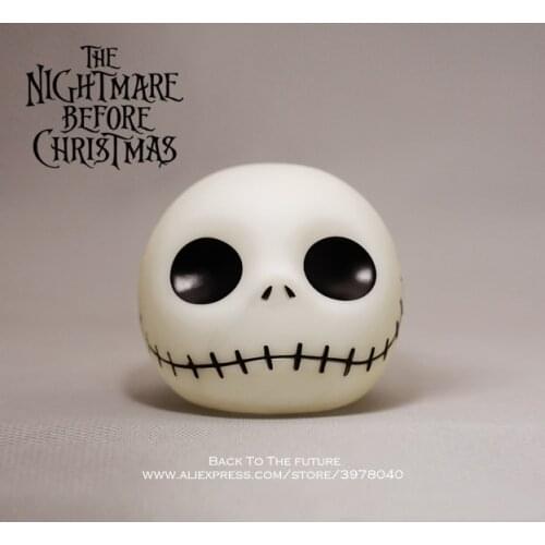 Disney The Nightmare Before Christmas piggy bank 10cm Action Figure Anime Decoration Collection Figurine Toy model for children