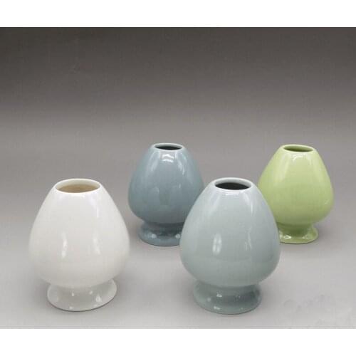 Colorful Japanese Matcha Whisk Holder Used Whisk Reshaper Bamboo Chasen Stand Japan Tea Ceremony Tools GiftSet Whisk placer