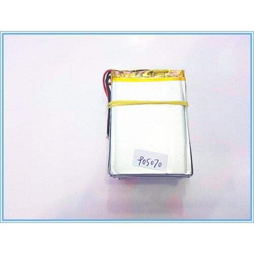 Best battery brand 3.7V,4000mAH 905070 polymer lithium ion / Li-ion battery for model aircraft,GPS,mp3,mp4,cell phone,speaker,bl