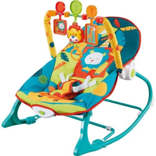 Baby Electric Cradle Swing For Newborn Metal Rocking Chair With Light Music Player Multi-function Baby Bassinet Cradle Kids