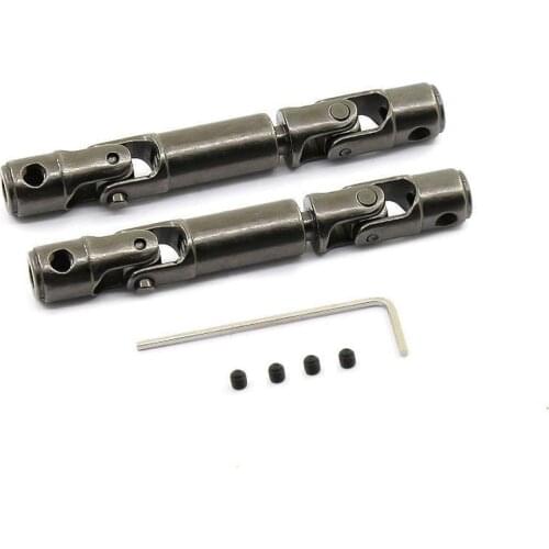 Mn91/mn45/mn99/mn96 Metal Drive Shaft For Wpl-d12 B14 1/10 Carry Rc Minivan Truck 1/12 Mn-d90