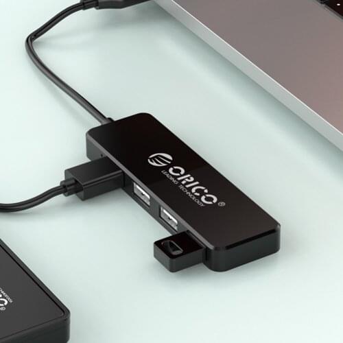 ORICO USB Hub High Speed USB 2.0 Adapter Multi 4 Ports Splitter Extension Cable with OTG For Laptop Desktop Computer PC