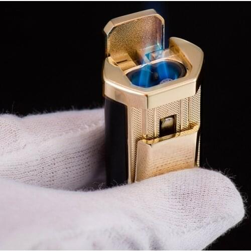 Cigar and Ashtray High Firepower Lighter Set High-end Business Gifts Exquisite Souvenirs Smoking Accessories for Weed Ash Trays