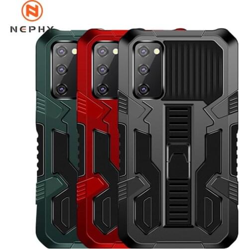 Anti-Knock Hybrid Armor Case For Samsung Galaxy A12 A21S A10 A30 A50 s A70 A31 A51 A52 A71 5G Hard Covers With Invisable Bracket